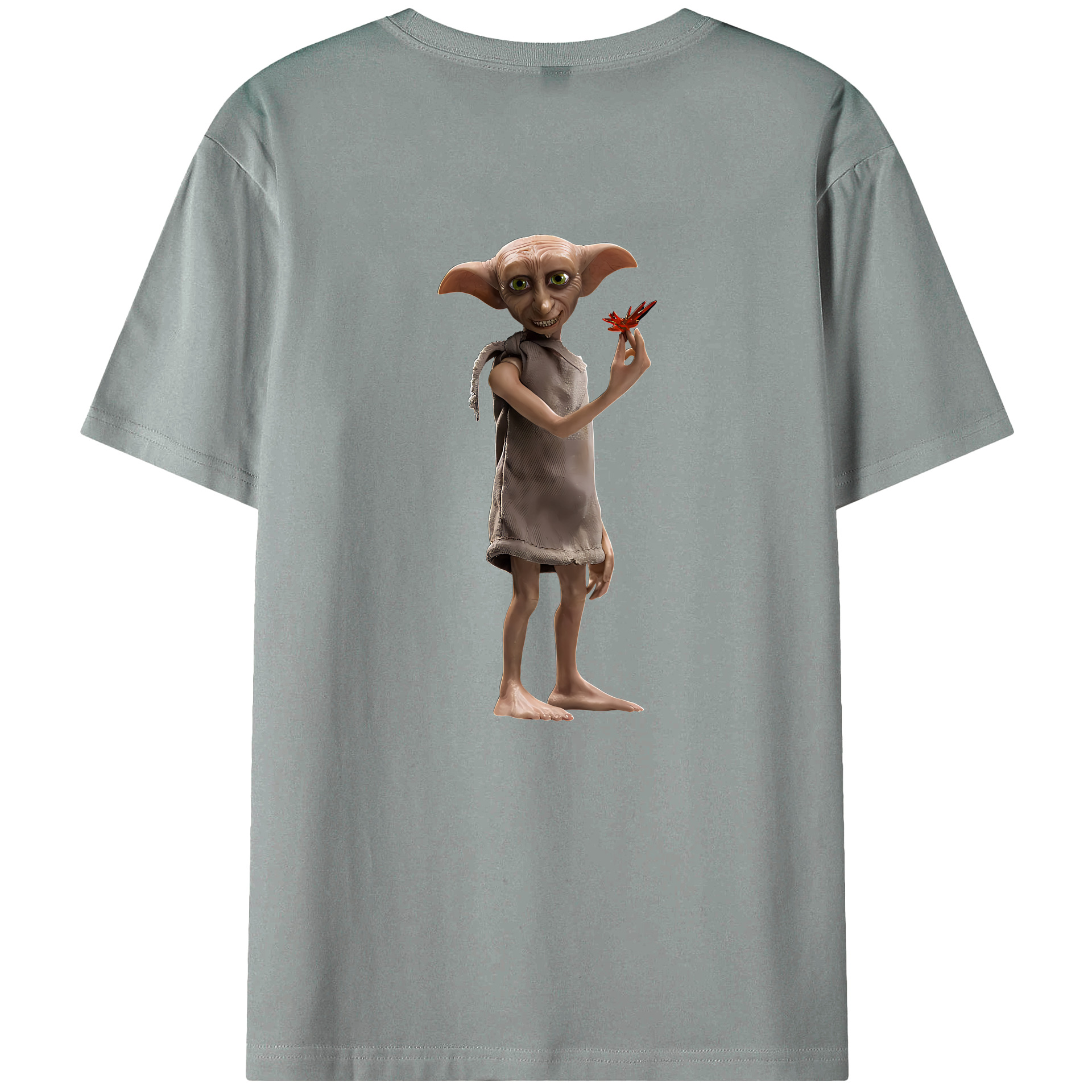 （画像用） Harry Potter ハリー・ポッターシリーズ 綿100％ メンズ半袖Tシャツ（バックプリント） 通気性